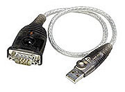 This device is also sold as the "IOGEAR GUC232A USB to Serial/PDA Converter Cable" and the "Tripp Lite U209-000-R USB 1.1 Serial Adapter".